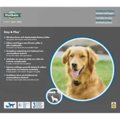 PetSafe Clôtures Anti-Fugue Sans Fil<Cl Ture Anti-Fugue Sans Fil Stay & Play® Avec Collier Piles Rempla Ables