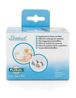 PetSafe Fontaines & Distributeurs De Nourriture<Filtre Au Charbon De Rechange Drinkwell® Fontaines En C Ramique Pour Animaux De Compagnie (Pack De 4)