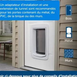 PetSafe Chiens Moyens<Porte Connect E Pour Animaux Smartdoor