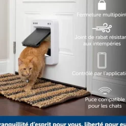 PetSafe Chiens Moyens<Porte Connect E Pour Animaux Smartdoor
